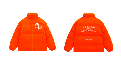 AD Reversible Waterproof Camo / Orange Puffer